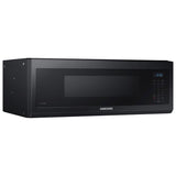 Samsung ME11F7510MT 30 in. 1.1 cu. ft. 1100W Low Profile Smart Over-the-Range Microwave with 400 CFM - Matte Black Steel