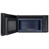 Samsung ME21DG6300MT 30 in. 2.1 cu. ft. 1000W Smart Over-the-Range Microwave with 400 CFM & Sensor Cooking - Matte Black Steel