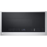 LG MHEC1737F 30 in. 1.7 cu. ft. 950W Smart Over-the-Range Microwave with 300 CFM, Convection & Sensor Cooking - PrintProof Stainless Steel