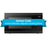 Samsung MS19DG8500MT 24 in. 1.9 cu. ft. 900W Countertop Microwave with Sensor Cooking - Matte Black Steel