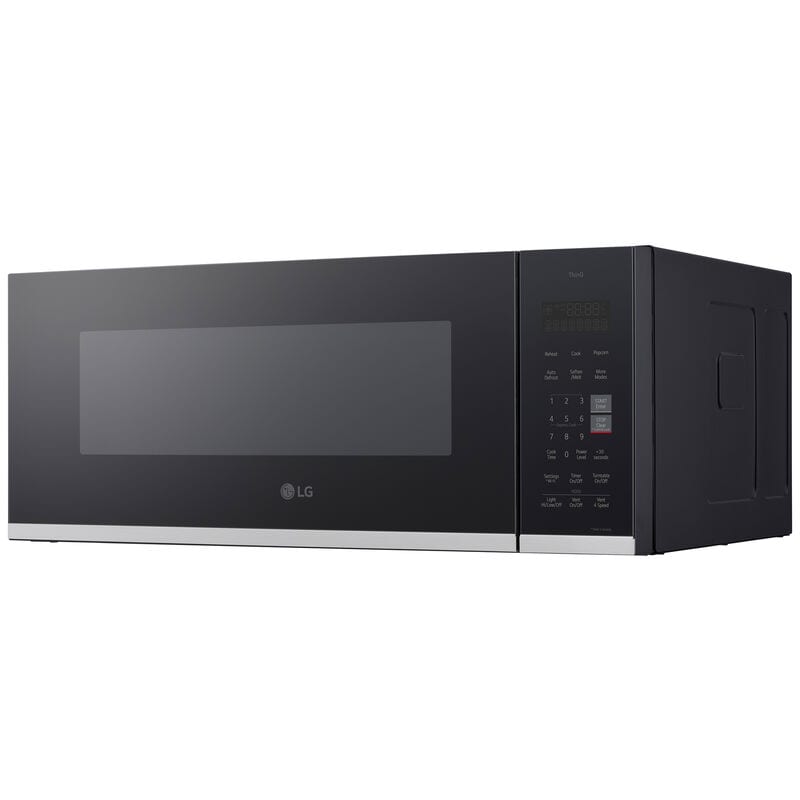 LG MVEF1323F 30 in. 1.3 cu. ft. 1000W Low Profile Smart Over-the-Range Microwave with 400 CFM - PrintProof Stainless Steel