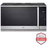 LG MVEL2125X 30 in. 2.1 cu. ft. 1050W Smart Over-the-Range Microwave with 400 CFM & Sensor Cooking - PrintProof Stainless Steel