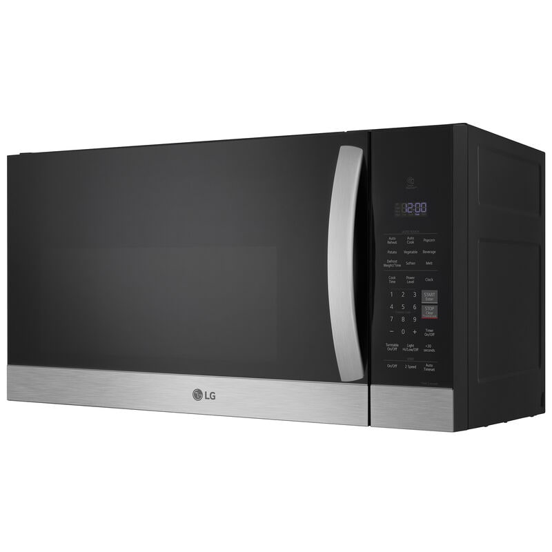 LG MVEM1721F 30 in. 1.7 cu. ft. 1000W Over-the-Range Microwave with 300 CFM - PrintProof Stainless Steel