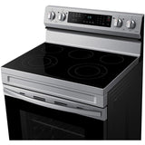 Samsung 30 in. 6.3 cu. ft. Smart Electric Range with Smoothtop Burners - Stainless Steel