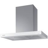 Samsung NK30CB600W12 30 in. Smart Convertible Chimney Style Range Hood with 630 CFM, 4 Fan Speeds & 1 LED Light - White