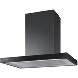 Samsung NK30CB600W33 30 in. Smart Convertible Chimney Style Range Hood with 630 CFM, 4 Fan Speeds & 1 LED Light - Deep Charcoal