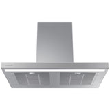 Samsung NK36CB600WCG 36 in. Smart Convertible Chimney Style Range Hood with 630 CFM, 4 Fan Speed & 1 LED Light - Clean Gray