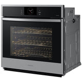 Samsung NV51CG600SSR 30 in. 5.1 cu. ft. Smart Steam Electric Single Wall Oven with Dual Convection - Stainless Steel