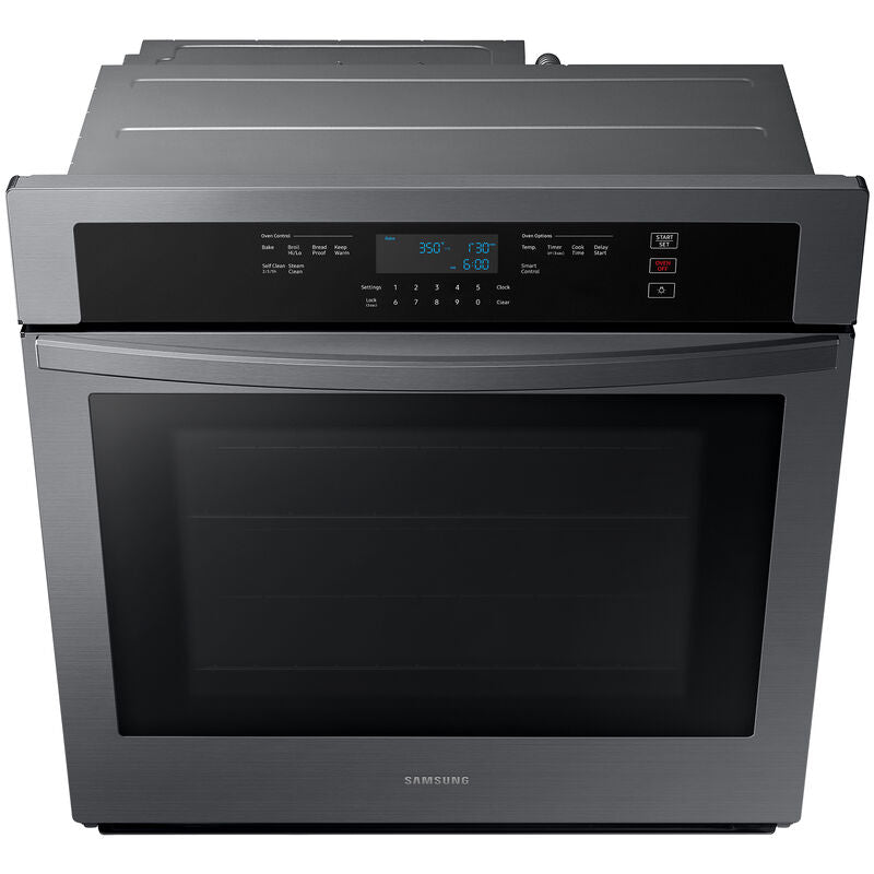 Samsung NV51T5511SG 30 in. 5.1 cu. ft. Smart Electric Single Wall Oven - Fingerprint Resistant Black Stainless Steel