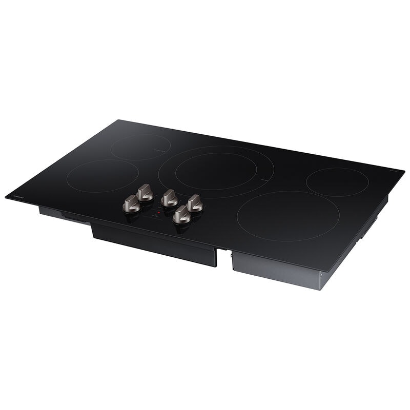 Samsung NZ36FG5332RK 36 in. 5-Burner Electric Cooktop with Simmer Burner & Power Burner - Black