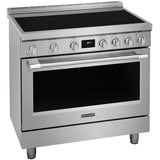 Frigidaire PCFI3670AF 36 inch induction range angled view