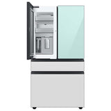 Samsung RF23BB86004M Bespoke 36 in. 22.8 cu. ft. Smart Counter Depth 4-Door French Door Refrigerator with Internal Water Dispenser - Morning Blue
