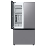 Samsung RF24BB6600QL Bespoke 36 in. 24 cu. ft. Smart Counter Depth French Door Refrigerator with Internal Water Dispenser - Stainless Steel