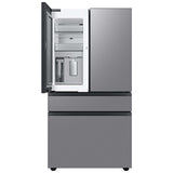 Samsung RF29BB8600QL Bespoke 36 in. 28.8 cu. ft. Smart 4-Door French Door Refrigerator with Internal Water Dispenser - Stainless Steel