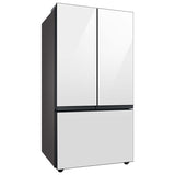 Samsung RF30BB620012 Bespoke 36 in. 30.1 cu. ft. Smart French Door Refrigerator with Internal Water AutoFill Pitcher - White Glass