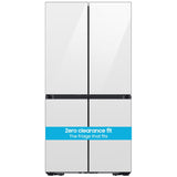 Samsung RM80F22WEW Bespoke 36 in. 22.8 cu. ft. Smart Counter Depth 4-Door French Door Refrigerator with Internal Water Autofill Pitcher - White Glass