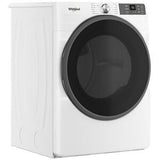 Whirlpool 27 in. 7.4 cu. ft. Smart Stackable Electric Dryer with Sensor Dry & Sanitize Cycle - White