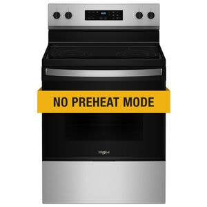 Whirlpool 30 in. 5.3 cu. ft. Electric Range with Radiant Burners - Stainless Steel