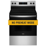 Whirlpool 30 in. 5.3 cu. ft. Electric Range with Radiant Burners - Stainless Steel