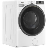 Whirlpool 27 in. 4.5 cu. ft. Smart Stackable Front Load Washer with FreshFlow Vent System, Sanitize & Steam Cycle - White
