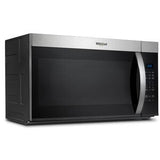Whirlpool 30 in. 1.7 cu. ft. 1000W Over-the-Range Microwave with 300 CFM - Fingerprint Resistant Stainless