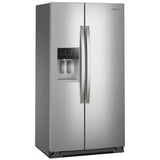Whirlpool 36 in. 20.9 cu. ft. Counter Depth Side-by-Side Refrigerator with Ice & Water Dispenser - Fingerprint Resistant Stainless