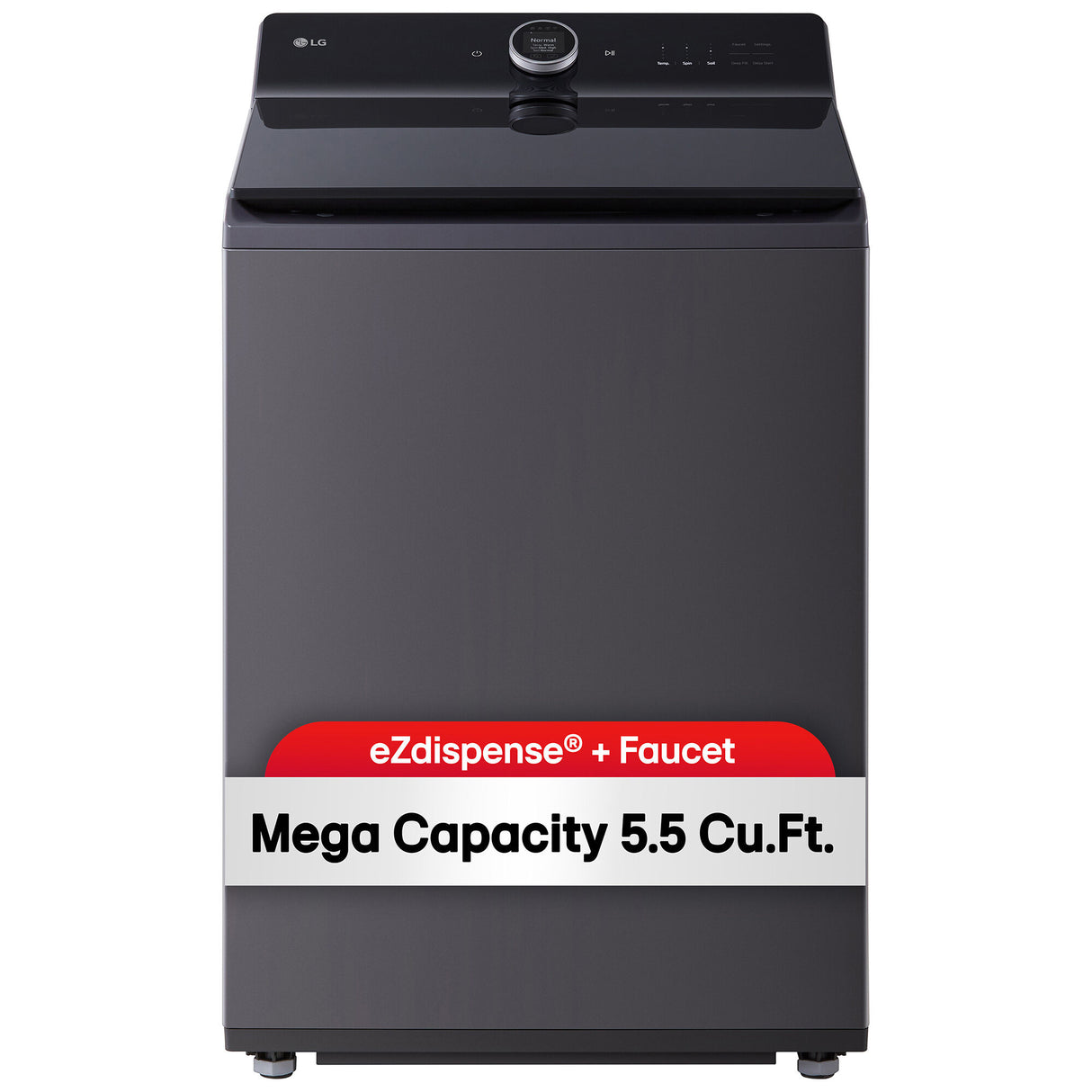 LG WT8600CB Top Load Washer LCD Digital Dial Control