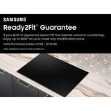 Samsung CC70F36S2D 36 in. 5-Burner Smart Induction Cooktop with Simmer Burner & Power Burner - Black