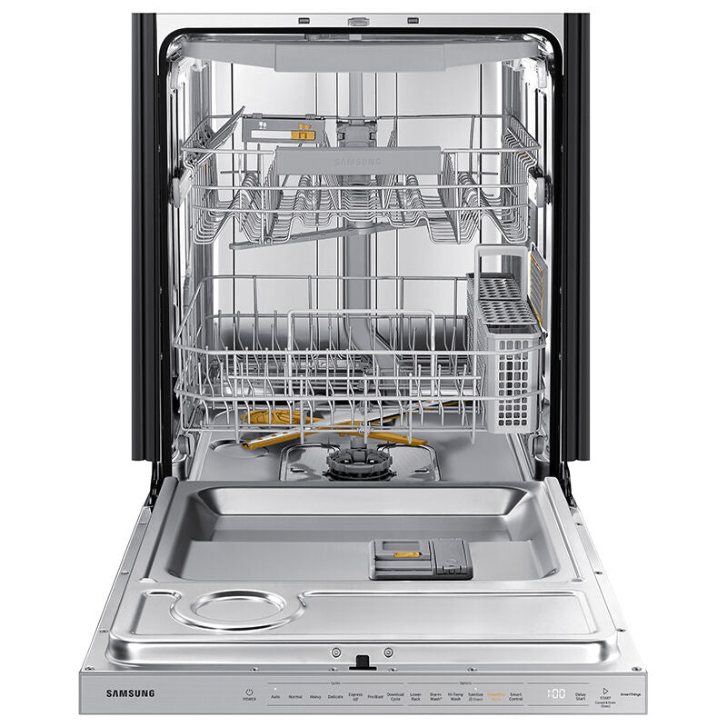 Samsung 24 in. Top Control Smart Dishwasher with 42 dBa Sound Level, 3rd-Rack, Ventilation Drying System & Pocket - Stainless Steel