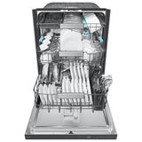 Samsung DW90F89T0USR Bespoke 24 in. Top Control Smart Dishwasher with 38 dBA Sound Level, 3rd-Rack, Smart Dry with AutoRelease Door & Pocket Handle - Fingerprint Resistant Stainless Steel