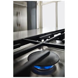 KitchenAid KCGS350ESS 30" Gas Cooktop 5 Sealed Burners Continuous Grates Stainless Steel