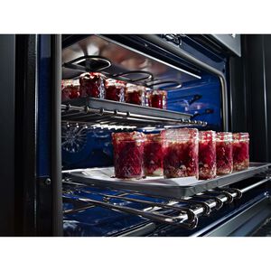 KitchenAid KFED500ESS 30" 6.7 cu. ft. Freestanding Double Oven Electric Range in Stainless Steel