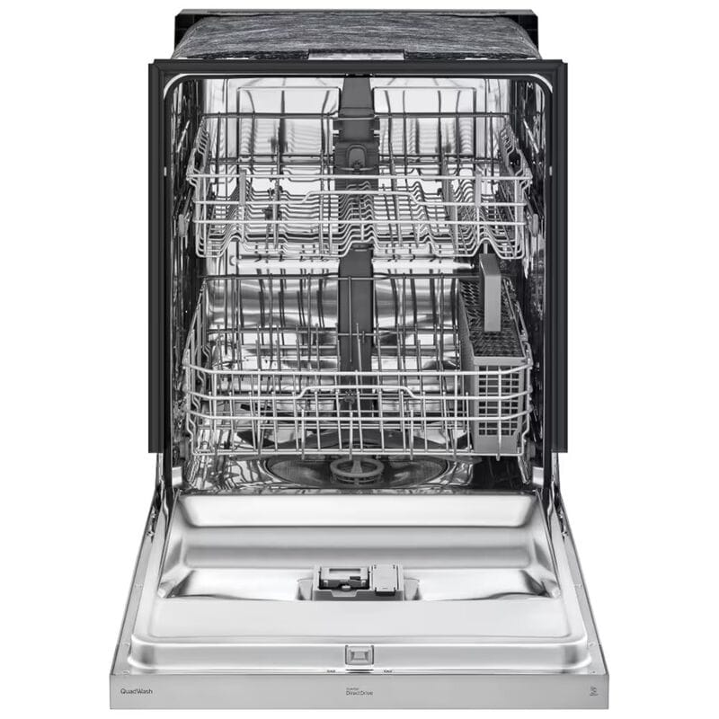 LG LDFN3432T 24 in. Front Control Dishwasher with 50 dBa Sound Level, Dynamic Dry & Pocket - Stainless Steel