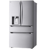 LG LF25G8330S 36 in. 24.5 cu. ft. Smart Counter Depth 4-Door French Door Refrigerator with Ice & Water Dispenser - PrintProof Stainless Steel