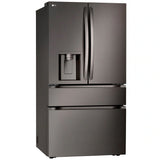LG LF29H8330D 36 in. 28.6 cu. ft. Smart 4-Door French Door Refrigerator with Ice & Water Dispenser - PrintProof Black Stainless Steel