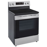 LG LREL6321S 30 in. 6.3 cu. ft. Smart Electric Range with Radiant Burners - Stainless Steel