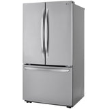 LG LRFCS29D6S 36 in. 28.7 cu. ft. Smart French Door Refrigerator with Ice Maker - Stainless Steel