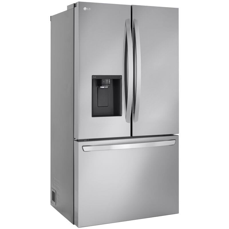 LG LRFXS3106S 36 in. 30.7 cu. ft. Smart French Door Refrigerator with Ice & Water Dispenser - PrintProof Stainless Steel