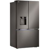 LG LRYXC2606D 36 in. 25.5 cu. ft. Smart Counter Depth French Door Refrigerator with Ice & Water Dispenser - PrintProof Black Stainless Steel