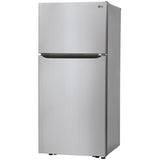 LG LTCS20020S 30 in. 20.2 cu. ft. Top Freezer Refrigerator - Stainless Steel