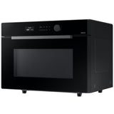 Samsung MC12DB8700CK 21 in. 1.2 cu. ft. 900W Countertop Microwave with Convection Cooking - Black Glass