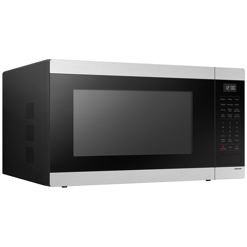 Samsung MS19DG8500SR 24 in. 1.9 cu. ft. 900W Countertop Microwave with Sensor Cooking - Stainless Steel