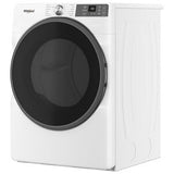 Whirlpool 27 in. 7.4 cu. ft. Smart Stackable Electric Dryer with Sensor Dry & Sanitize Cycle - White