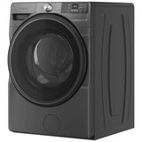 Whirlpool 27 in. 4.5 cu. ft. Smart Stackable Front Load Washer with FreshFlow Vent System, Sanitize & Steam Cycle - Volcano Black