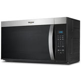 Whirlpool 30 in. 1.7 cu. ft. 1000W Over-the-Range Microwave with 300 CFM - Fingerprint Resistant Stainless