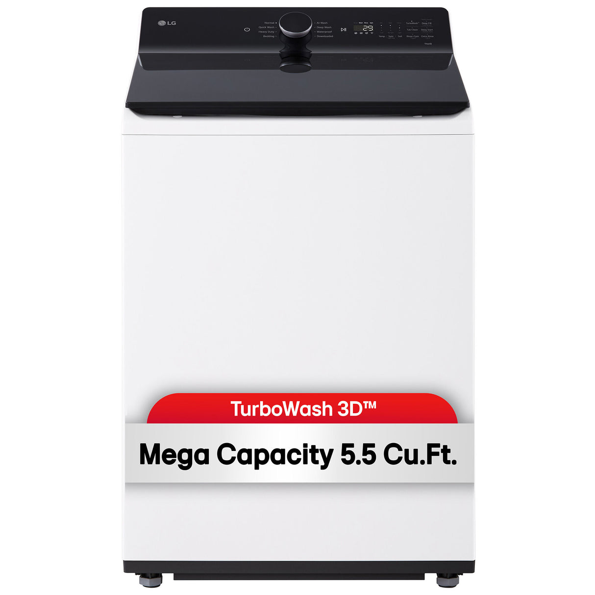 LG WT8400CW Top Load Washer drum interior
