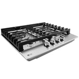 LG CBGD2414S 24 in. 4-Burner Natural Gas Cooktop - Stainless Steel