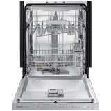 Samsung DW80CB545012 Bespoke 24 in. Top Control Smart Dishwasher with 46 dBa Sound Level, 3rd-Rack, AutoRelease & Pocket - White Glass