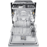 Samsung DW80CG5450SR 24 in. Top Control Smart Dishwasher with 46 dBa Sound Level, 3rd-Rack, AutoRelease & Pocket - Stainless Steel