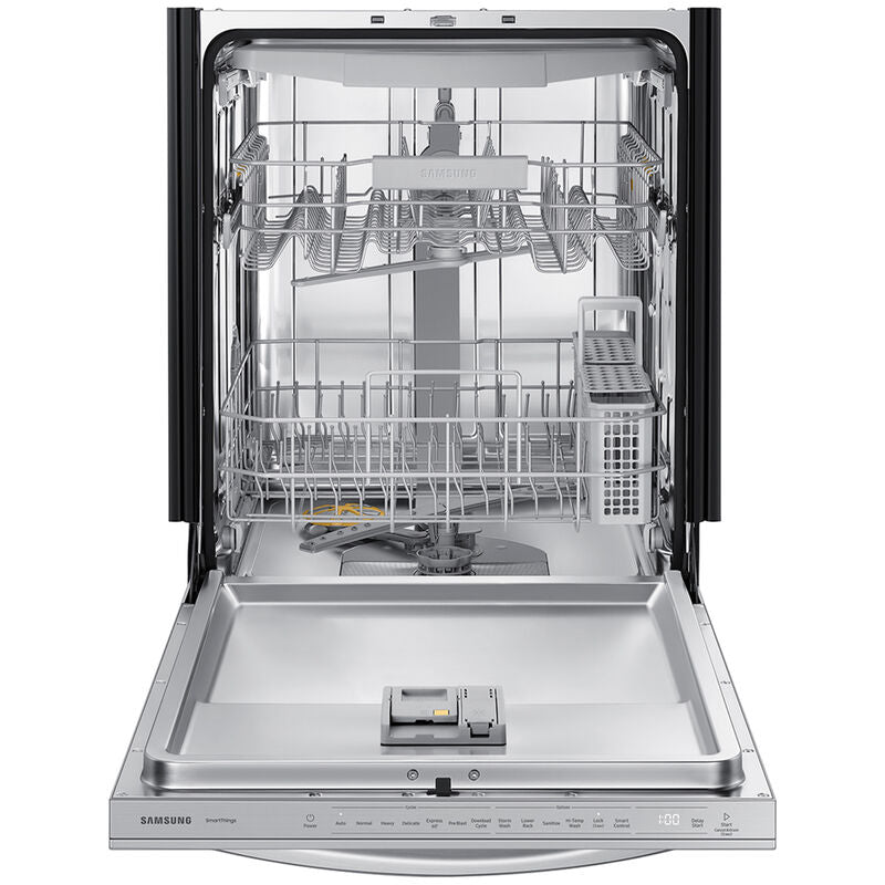 Samsung DW80CG5451SR 24 in. Top Control Smart Dishwasher with 46 dBa Sound Level & 3rd-Rack - Stainless Steel